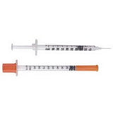 Lo-Dose Insulin Syringe with Ultra-Fine IV Needle 29G x 1/2", 3/10 mL (200 count)