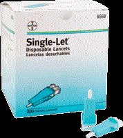 Disposable Lancet 23G (200 count)