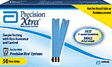 Precision Xtra®  Blood Glucose Test Strips